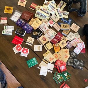 Lot of vintage match books